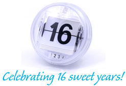 Celebrating 16 sweet years!